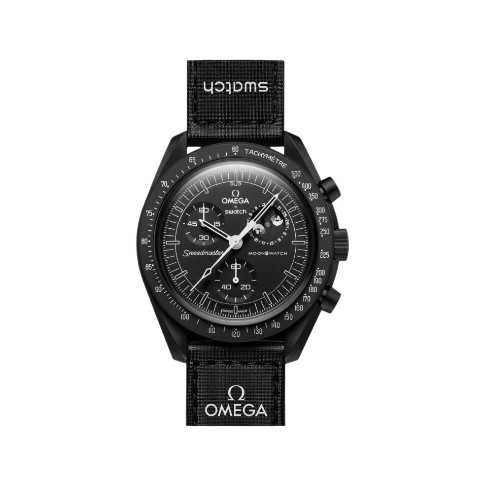 bioceramic Moonswatch MISSION TO THE MOONPHASE - NEW MOON