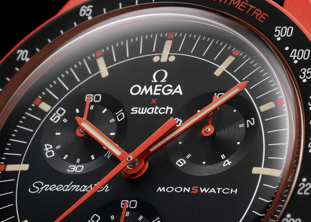 bioceramic Moonswatch MISSION ON EARTH - LAVA (USATO OTTIME CONDIZIONI)