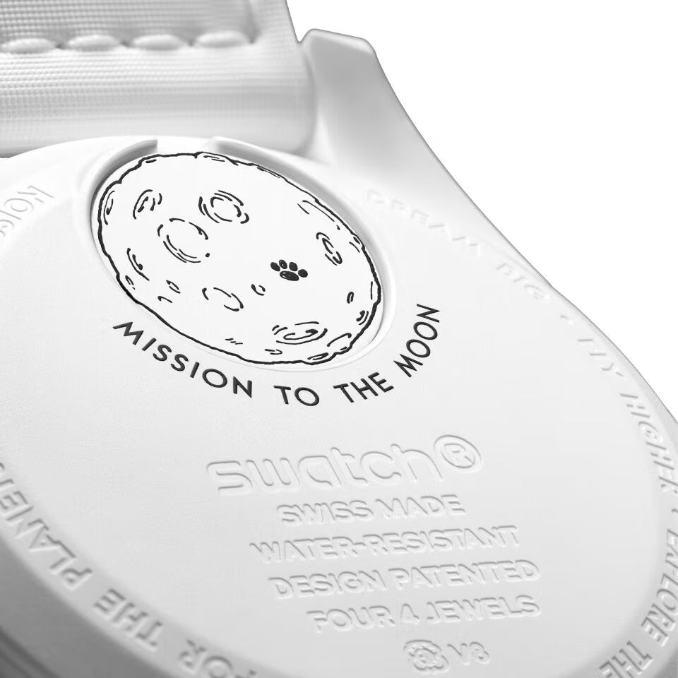 bioceramic Moonswatch MISSION TO THE MOONPHASE - FULL MOON (USATO COME NUOVO)