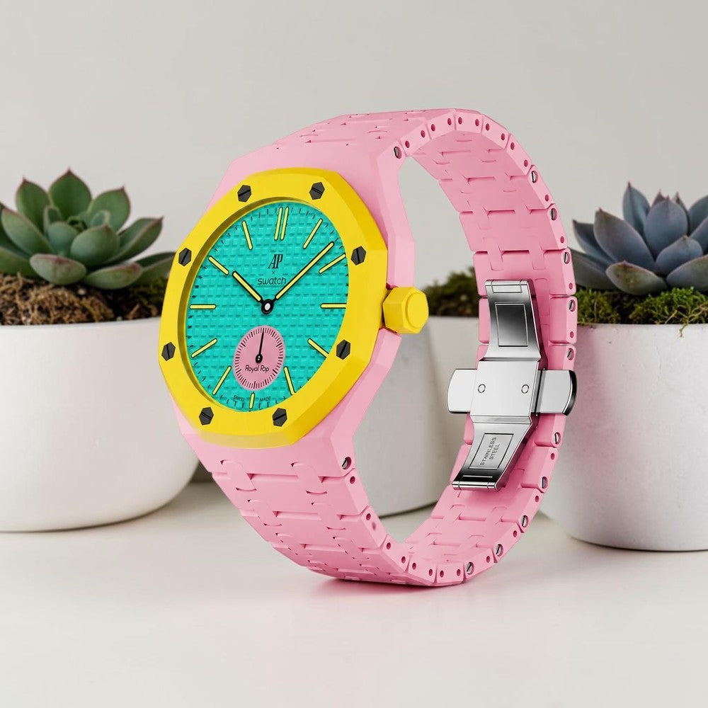 Cinturino in bioceramica – Swatch Royal Pop