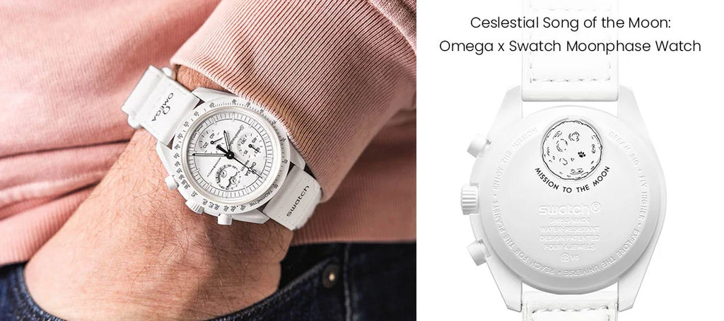 bioceramic Moonswatch MISSION TO THE MOONPHASE - FULL MOON (USATO COME NUOVO)