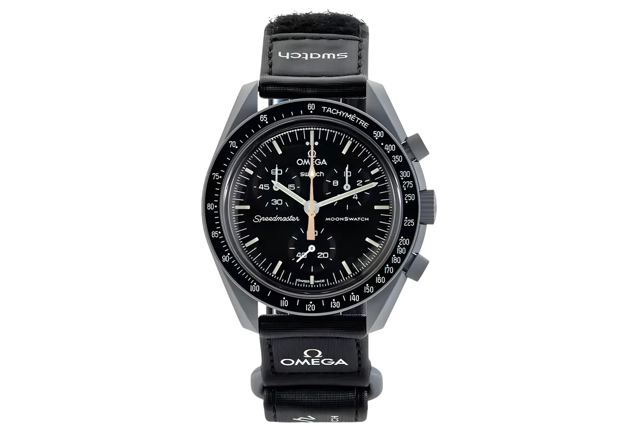 Swatch X Omega Bioceramic Moonswatch Mission To Moonshine Gold