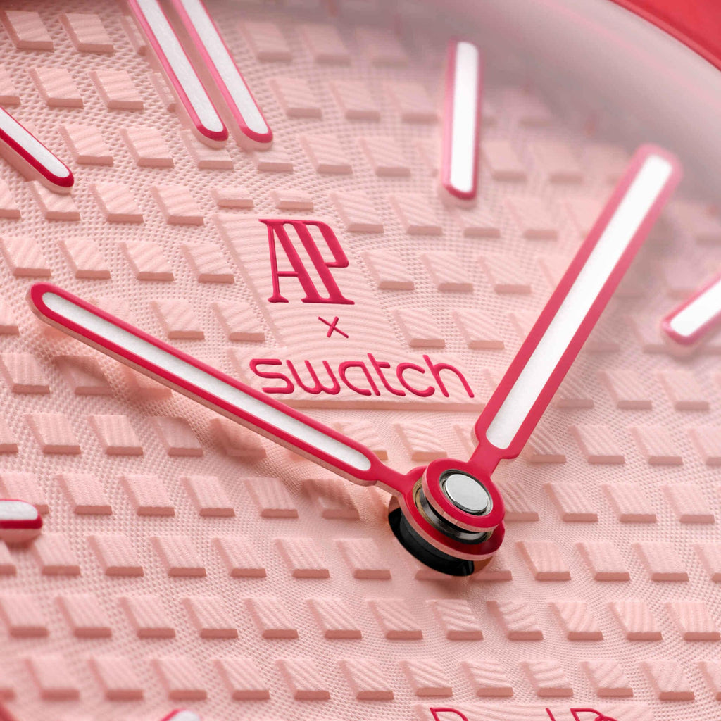 OTTO ROSSO Materiale della cassa SWATCH BIOCERAMIC Impermeabile 2 Bar Movimento Meccanico