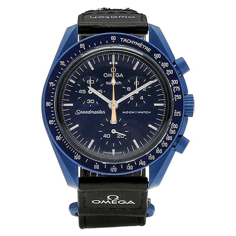 bioceramic Moonswatch Mission to Moonshine Gold – Neptune