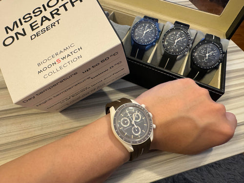 bioceramic Moonswatch MISSION ON EARTH - DESERT (USATO COME NUOVO)